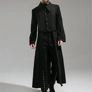 Set: Long Blazer + Plain Shirt