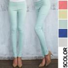 Colored Cotton Skinny Pants