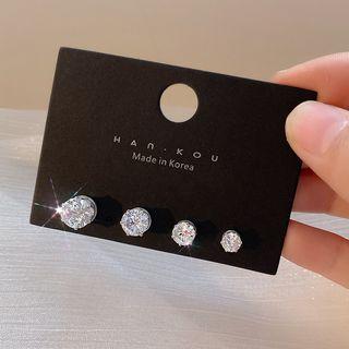 Magnetic Rhinestone Earring