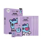 Mediheal - Bt21 Face Point Mask Set (6 Types): Point Mask 20ml X 4pcs + Postcard 1pc + Bookmark 1pc Mang