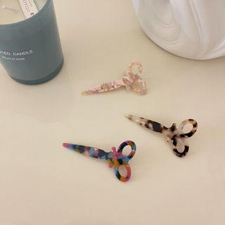 Scissors Acetate Hair Clip