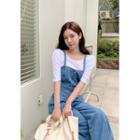 Two-way Crop T-shirt