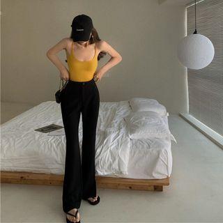 Spaghetti Strap Top / Boot Cut Pants