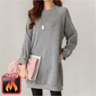 Napped Pullover Dress