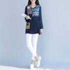 Patchwork Long-sleeve T-shirt
