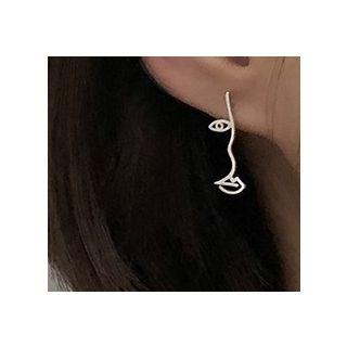 Face Stud Earring