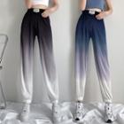 Gradient Cropped Joggers