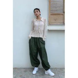 Drawstring Balloon Jogger Pants