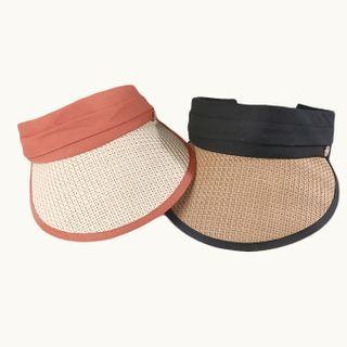 Woven Panel Visor