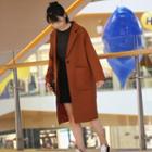 Notched Lapel Trench Coat
