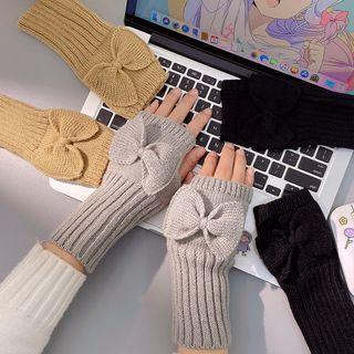 Knit Fingerless Gloves (various Designs)