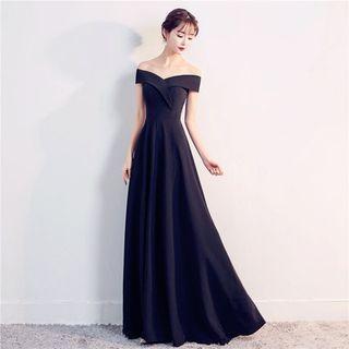 Off-shoulder Evening Gown (various Designs)