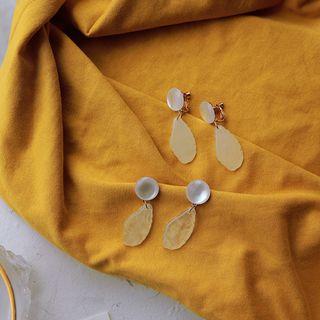 Matte Dangle Earring