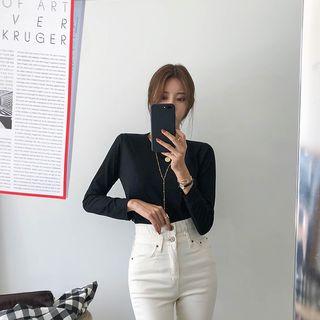 Long-sleeve Basic T-shirt