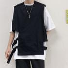 Asymmetrical Buckled Vest