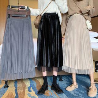 High-waist Semi Skirt