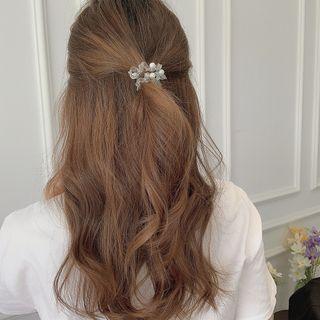 Pearl Telephone Line Hair Tie