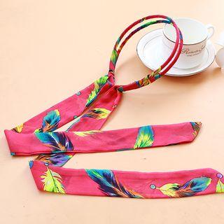 Printed Chiffon Hair Band