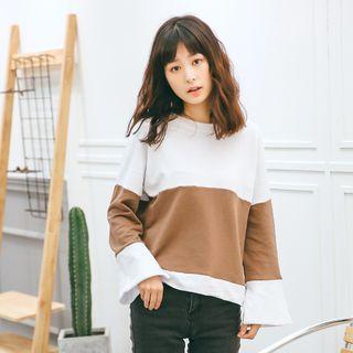 Bell-sleeve Panel Top