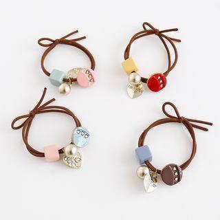 Heart Theme Hair Tie