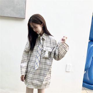Plaid Shirt / Necktie