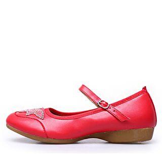 Embellished Genuine Leather Dance Shoes