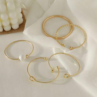 Alloy Open Bangle (various Designs)