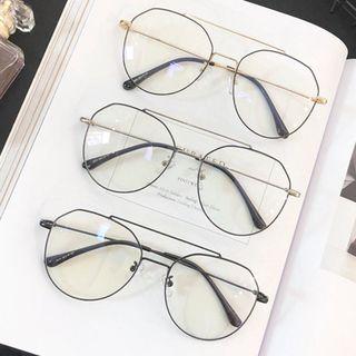 Aviator Metal Frame Eyeglasses