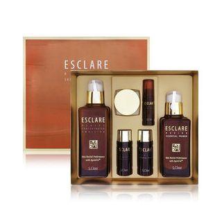 Enprani - S,claa Esclare Revive Skincare Special Set: Essential Primer 100ml + 20ml + Concentrated Emulsion 130ml + 20ml + Vital Serum 5ml + Lifting Cream 10ml 6pcs