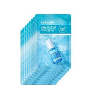 Real Barrier - Aqua Soothing Ampoule Mask Set 28ml X 10 Pcs