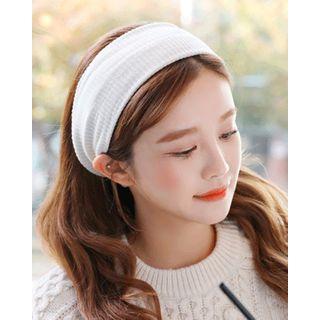 Wide Ribbed Knit Headband