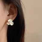 Flower Stud Earring / Geometry Drop Earring
