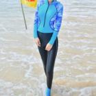 Printed Hooded Wetsuit