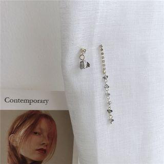 Beaded Non Matching Earring