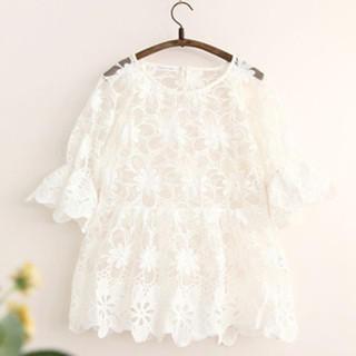 Embroidered Lace Top