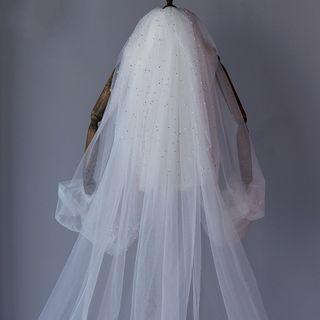 Wedding 2 Tier Veil Veil - White - 350cm