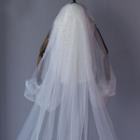 Wedding 2 Tier Veil Veil - White - 350cm