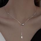 Sterling Silver Y Necklace 1 Pc - Sterling Silver Y Necklace - Silver - One Size