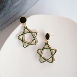 Star Layered Dangle Earring