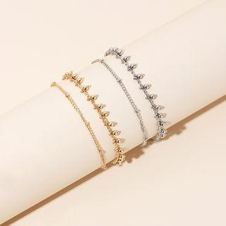 Layered Alloy Anklet