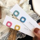 Matte Square Earring