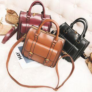 Double Bucked Shoulder Bag