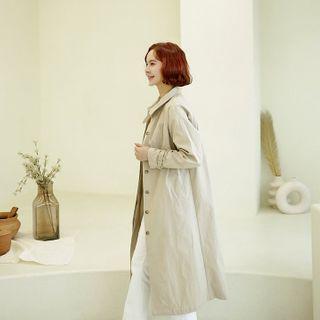 High-neck Trench Jacket