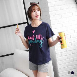 Colourful Alpha Printed Tee