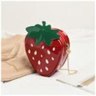 Patent Strawberry Crossbody Bag Red - One Size
