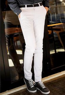 Cotton Slim-fit Pants