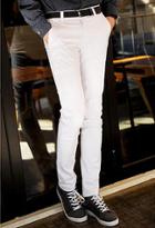 Cotton Slim-fit Pants
