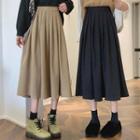 High-waist A-line Skirt (various Designs)
