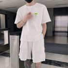 Set: Short-sleeve T-shirt + Cargo Shorts