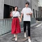 Couple Matching Traditional Chinese Top / Skirt / Pants / Set